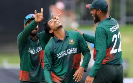 Bangladesh Break 18-Match Losing Streak in NZ with Historic First ODI Victory