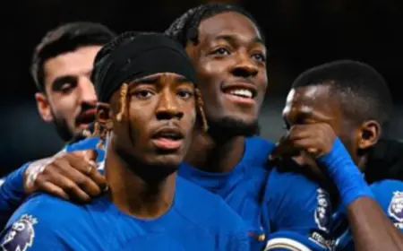 Chelsea Secures Late Victory As Noni Madueke Converts Penalty For 3 Points
