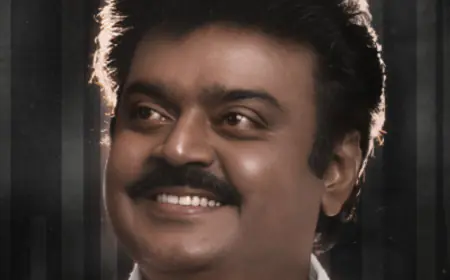 Renowned Actor Vijayakanth Passes Away At 71: Thousands Gather In Chennai To Bid A Tearful Final Farewell With Shaved Heads