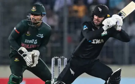 Persistent Rainfall Forces Abandonment Of Second T20I Between New Zealand And Bangladesh After Just 11 Overs