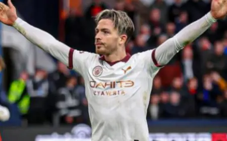 Burglars Target Cheshire Residence Of Manchester City Footballer Jack Grealish