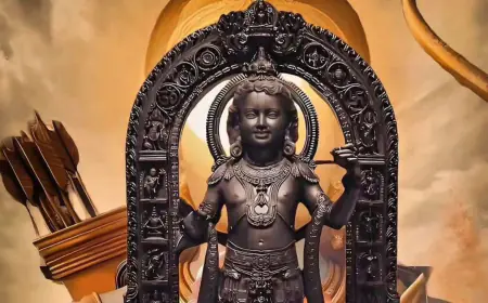 Pran Pratishtha Sixth Day: Shri Ram Lalla Idol Bathed With Water From 114 Kalash In Rituals
