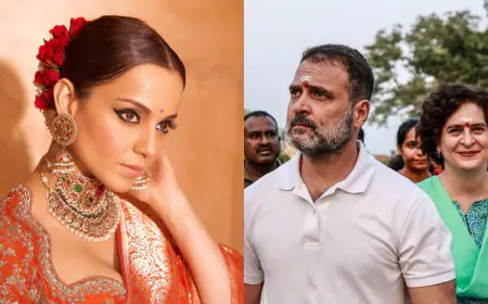 Kangana Ridicules INC: Compares Congress Leaders To 'Fufas' Over Declining Ram Mandir Invitation