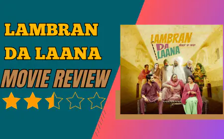 Lambran Da Laana Movie Review: Babbal Rai & Sara Gurpal's Chemistry Can't Save Movie From Predictable Tropes