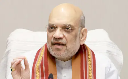 Amit Shah Urges Law Enforcement To See Borders As Meeting Points, Not Hindrances For Crime-Solving