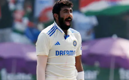 India triumphs in 2nd Test, Defeating England By 106 Runs, Tying The 5-Match Series 1-1