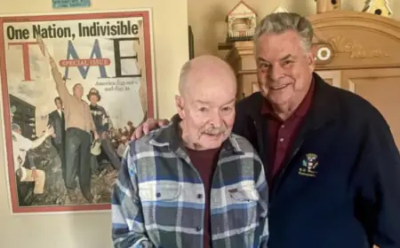 Iconic Retired Firefighter From 9/11 Photo With George Bush Passes Away At Age 91