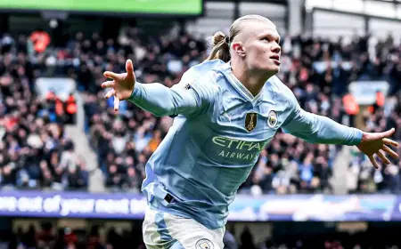 Haaland's Brace Beats Everton As Manchester City Intensify Pressure On Title Contenders