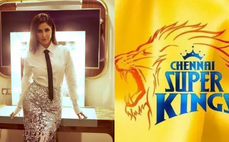 Katrina Kaif Represents Chennai Super Kings As Their Brand Ambassador For IPL 2024!