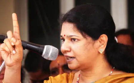 Kanimozhi Sounds Alarm: India's Loss If BJP Retains Power In Upcoming Elections