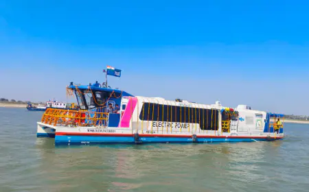 Water Metro Launched By Yogi Government Boosts Tourism, Eco-Friendly Transport Along Sarayu River