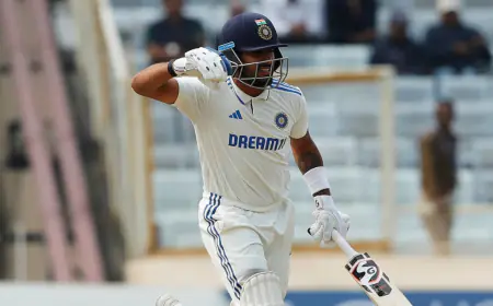 Dhruv Jurel Channels The Essence Of VVS Laxman, Orchestrating India's Test Revival Alongside Lower-Order Batsmen