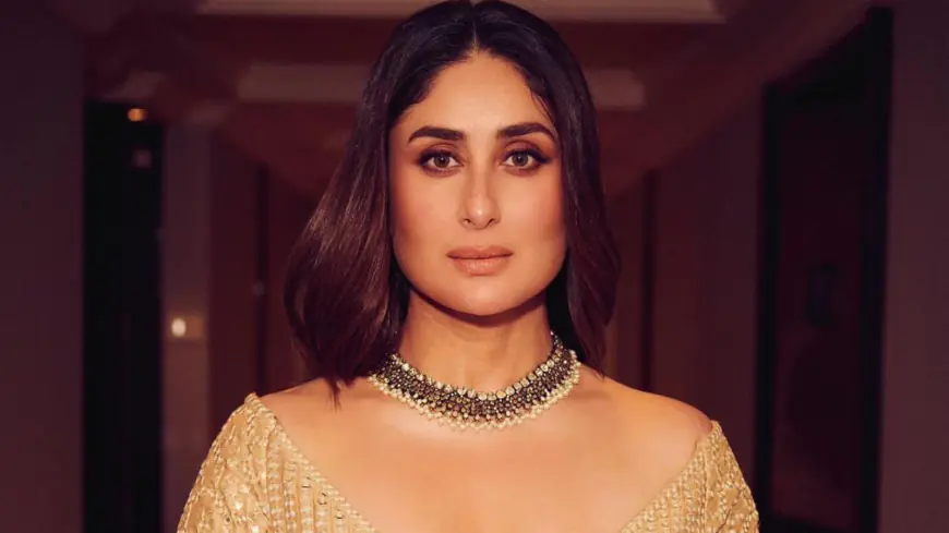 Kareena Kapoor Stuns In A Golden Lehenga At Dadasaheb Phalke Award, Exuding Elegance & Charm Effortlessly