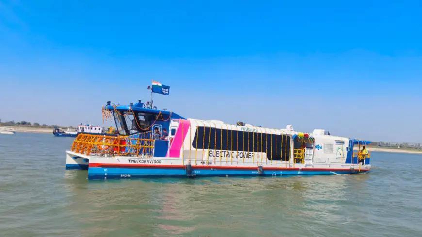 Water Metro Launched By Yogi Government Boosts Tourism, Eco-Friendly Transport Along Sarayu River