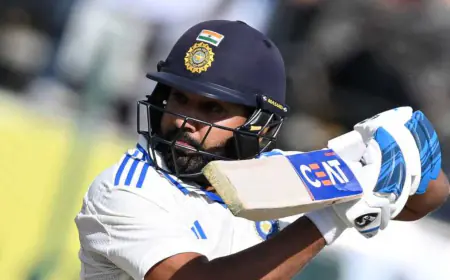 India Dominates Day 1 Of 5th Test As Rohit Sharma And Yashasvi Jaiswal Lead Charge Against England