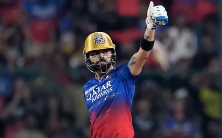 Virat Kohli Tops IPL 2024 batting standings, Leading The Race For The Orange Cap