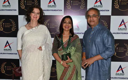 Aalekh Foundation's Second Annual Women Achievers Awards Acknowledge Encouraging Women