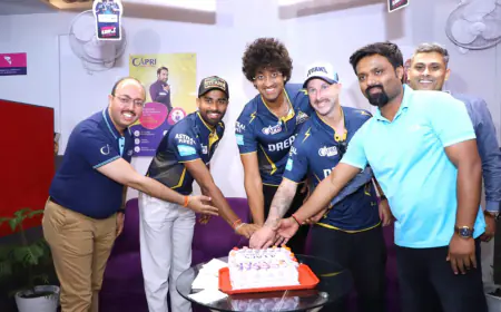 Capri Global Capital Ltd Facilitates Gujarat Titans Stars Fans Meet-Up