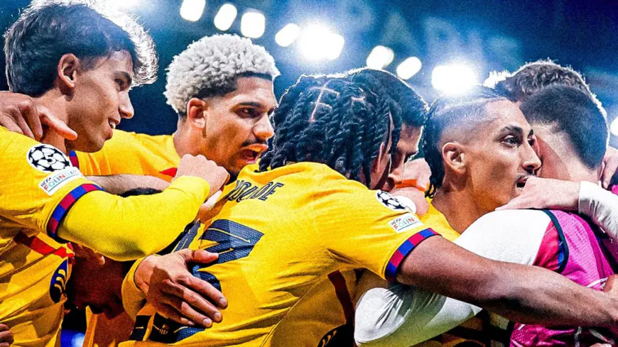 UEFA Champions League: Raphinha Scored Twice As FC Barcelona Won 3-2 Against PSG