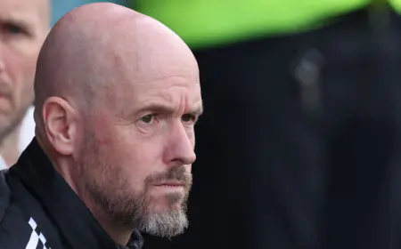 Manchester United Were Hammered 4-0 By Crystal Palace, Raising Doubts Over Ten Hag's Future