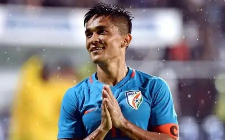 Sunil Chhetri Announced Retirement From International Football