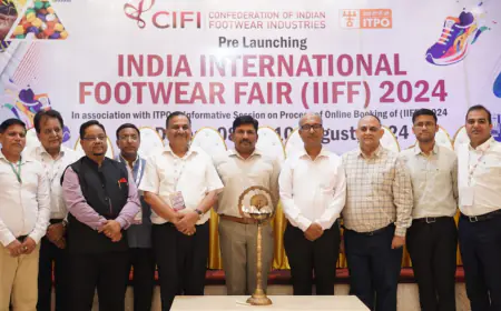 Confederation Of Indian Footwear Industries Declares 8th India International Footwear Fair in New Delhi
