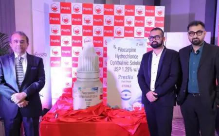 DCGI Approves ENTOD Pharmaceuticals' PresVu Eye Drops for Spectacle-Free Reading in Presbyopia Patients